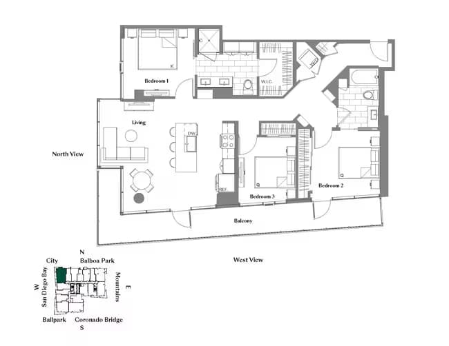 Unit 1902 1902 floor plan