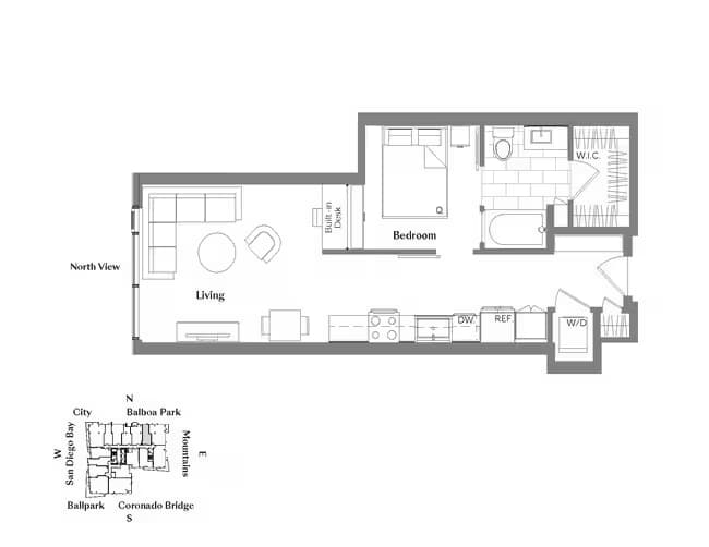 Unit 2007 2007 floor plan
