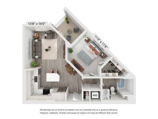 A1 1445-1143 floor plan