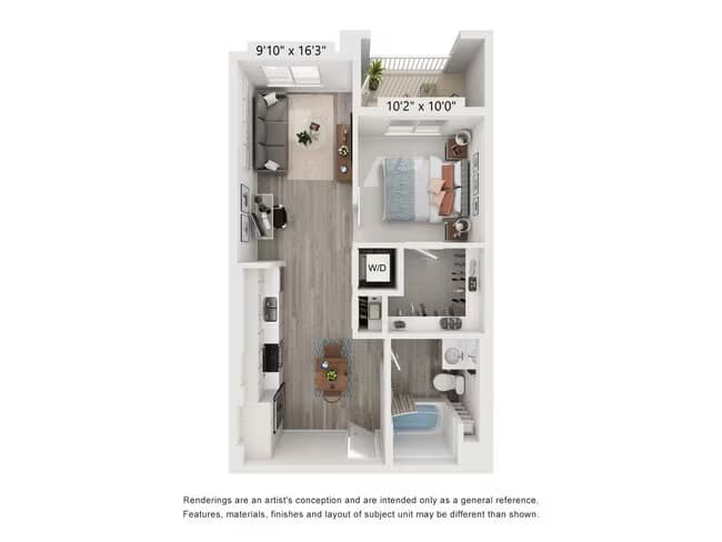 Unit 1445-1319 1445-1251 floor plan