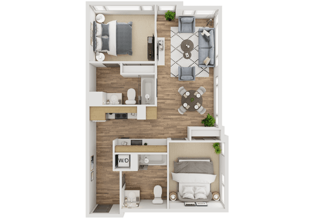Unit 0418 0418 floor plan