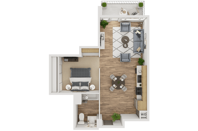 Studio Plus 0306 floor plan