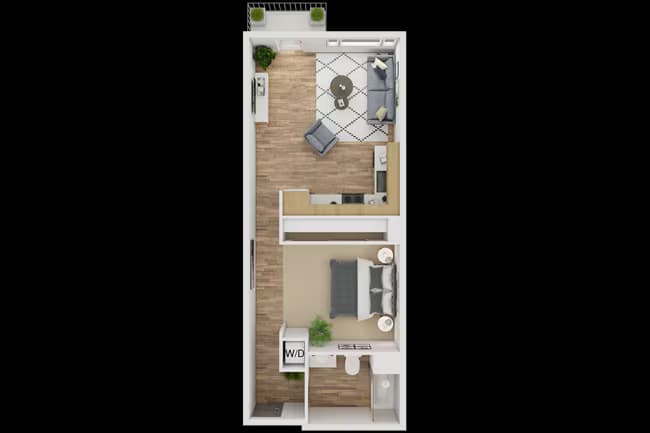 Studio 0510 floor plan