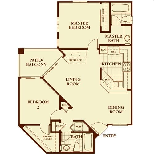 Unit G28 N26 floor plan