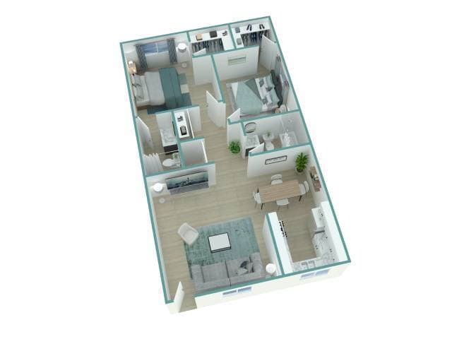 2X2A 47 floor plan