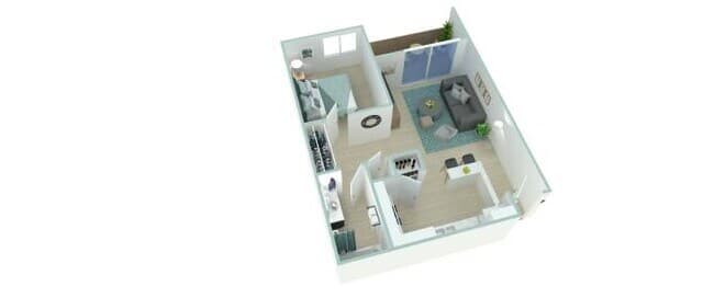 Unit 1080-083 1080-083 floor plan