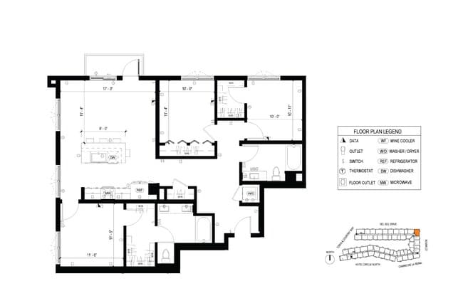 D2 3 Bedroom 467 floor plan