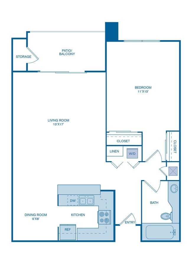 A1 04D303 floor plan