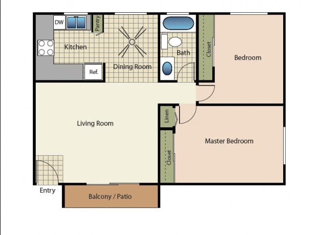 Duo floor plan