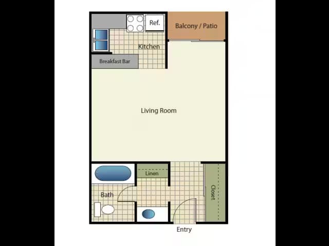 Optimo floor plan