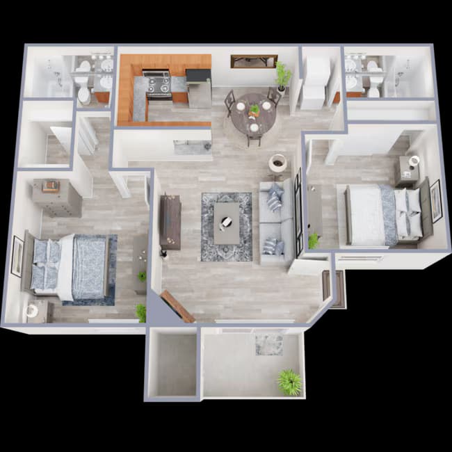 Unit 377-15 319-05 floor plan