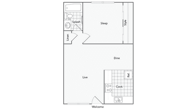 Arbor 63-2V floor plan