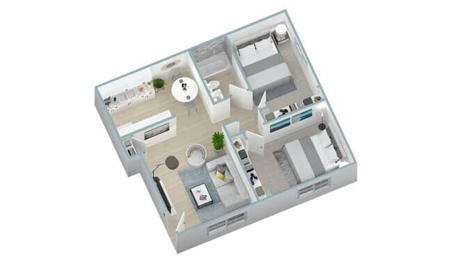 Scenery 6760-049E floor plan