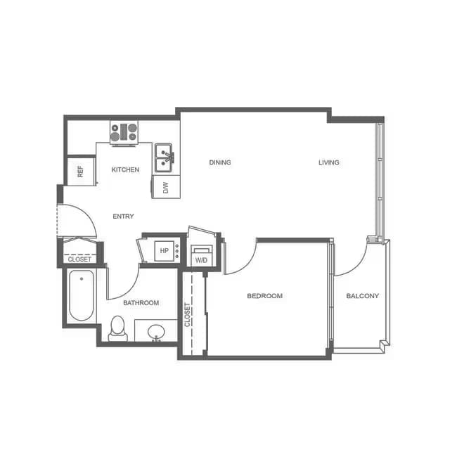 PINNACLE ON THE PARK 1A 3402 floor plan