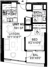 SPIRE 1A 0103 floor plan