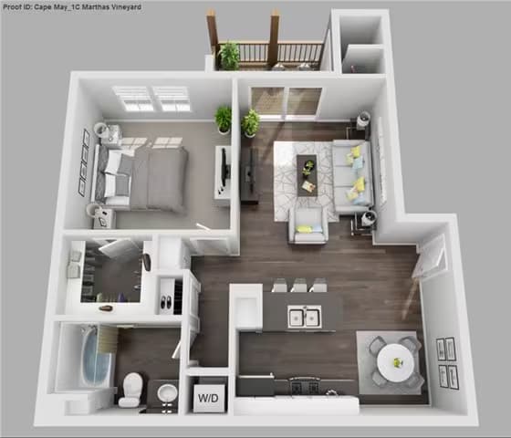 Unit 1132 0832 floor plan