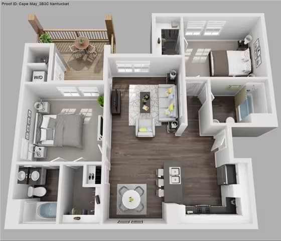 Unit 1135 0735 floor plan