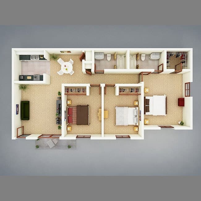 Unit S153 S179 floor plan