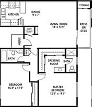 2x2 E 69 floor plan