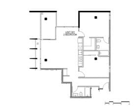2X2A The Park-201 floor plan