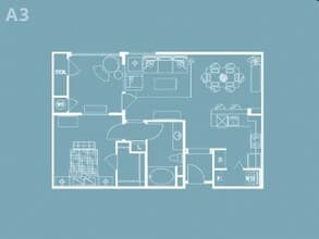 PLAN A3 1-111 floor plan
