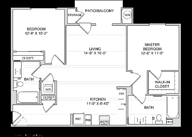 B1 10-201 floor plan