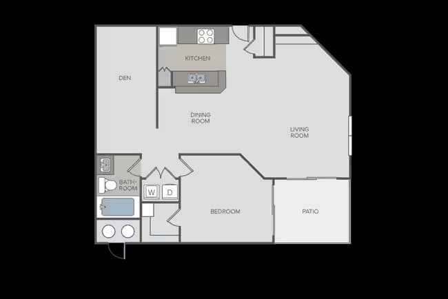 Azra + Den N302 floor plan
