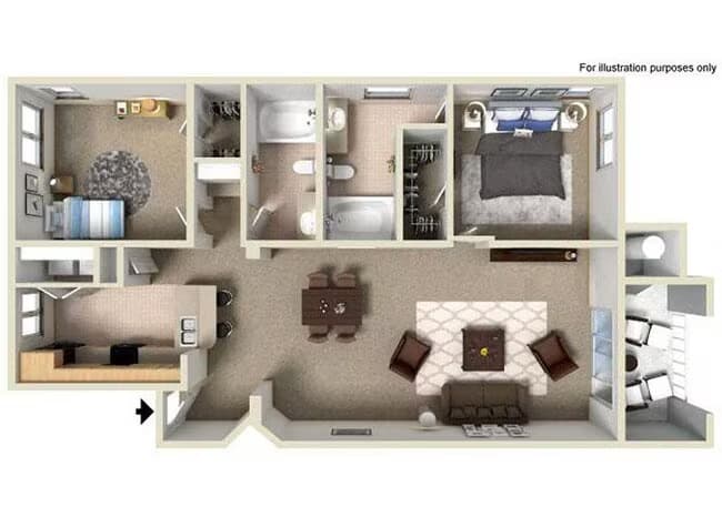 B 1316 floor plan