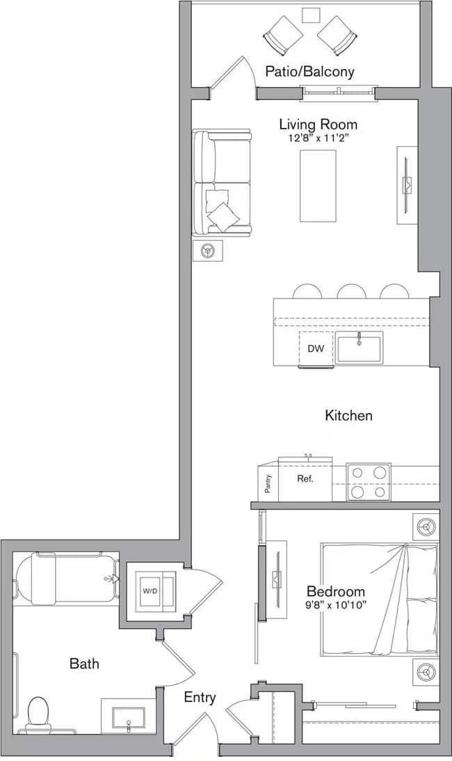 Unit 211 211 floor plan