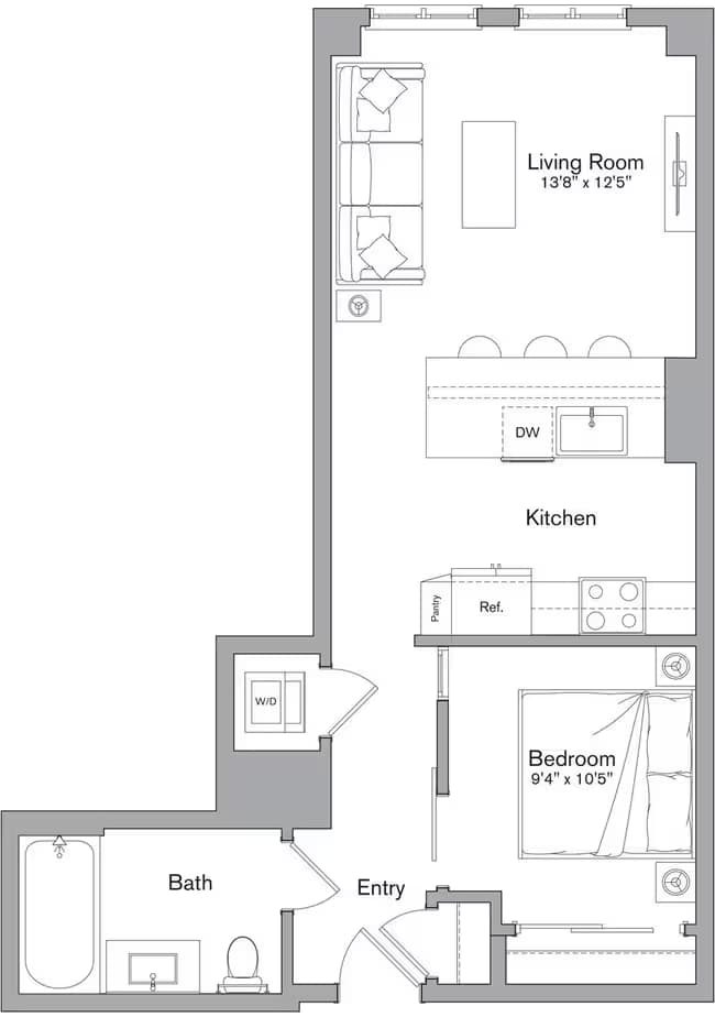 Unit 257 257 floor plan