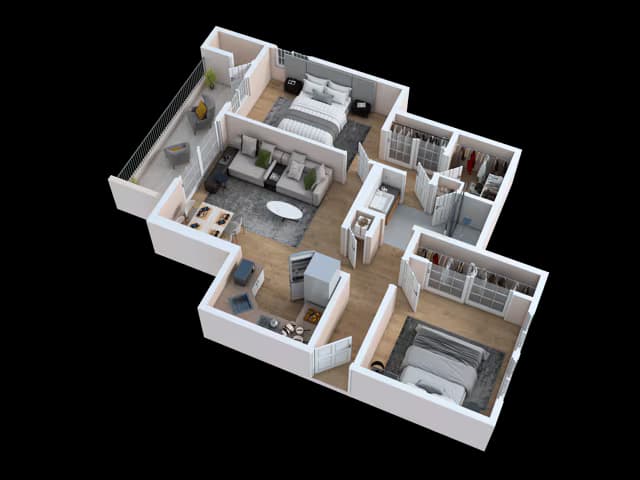 Unit 51-123 51-123 floor plan