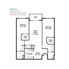 Pacifica floor plan