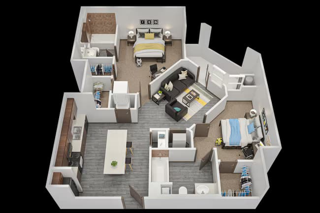 Unit Private Private floor plan