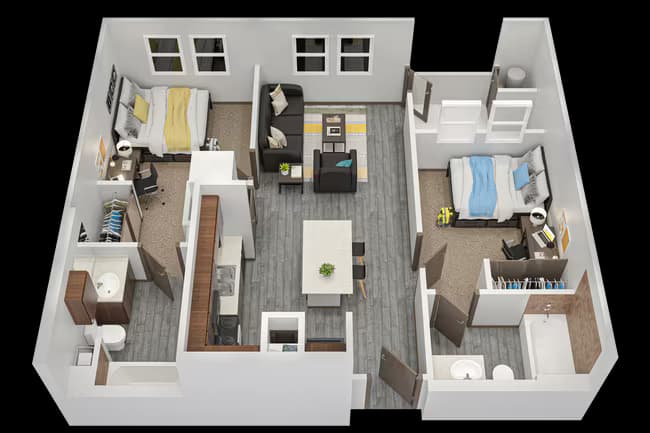 Unit Private Private floor plan