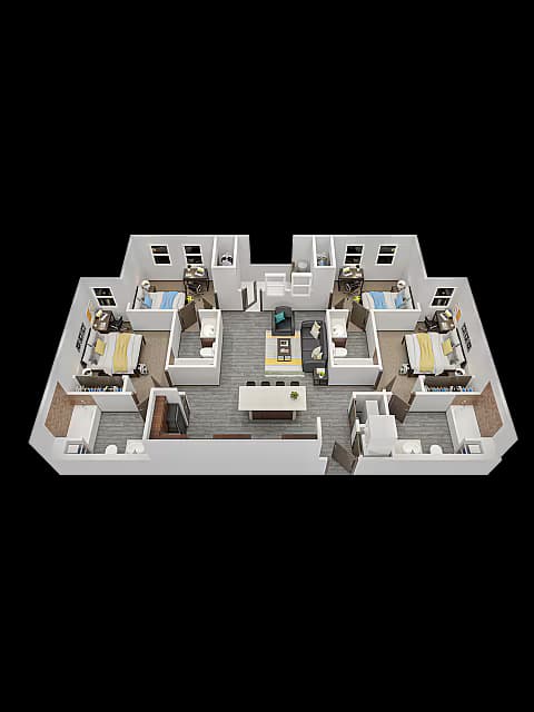 Unit Private Private floor plan