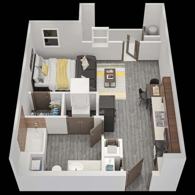 Unit Private Private floor plan