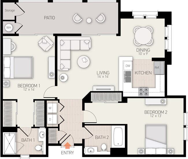 Plan 6 P307 floor plan