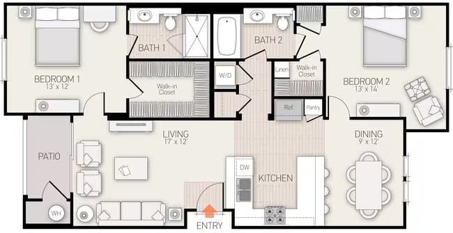Plan 7 E301 floor plan