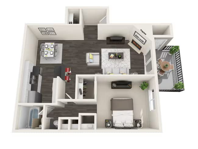 Unit 157 222 floor plan