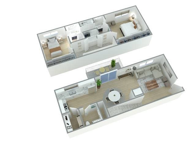 Unit B31 A12 floor plan