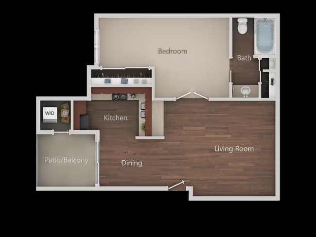 Unit 247 206 floor plan