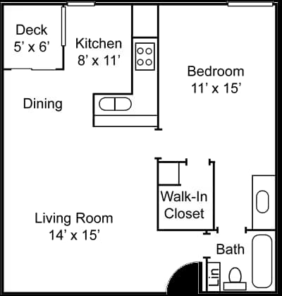 Unit 4341-20 4341-35 floor plan