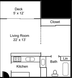 Unit 4345-07 4341-12 floor plan