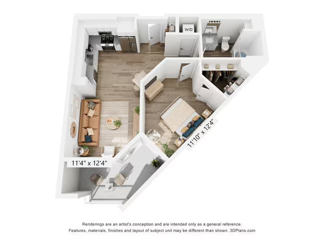 Unit 409 409 floor plan