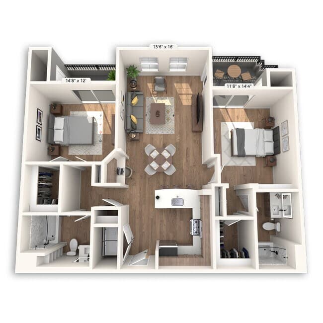 La Jolla Platinum 214 floor plan