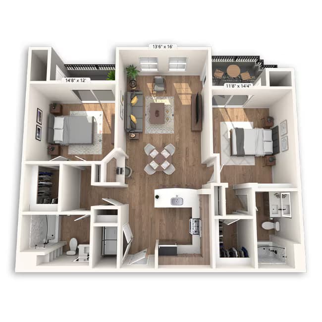 La Jolla 425 floor plan