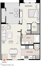 Plan C 107 floor plan