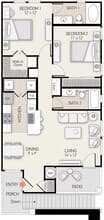 Plan E 214 floor plan