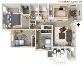 C1 168 floor plan