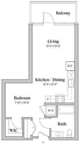 A1 1221 floor plan